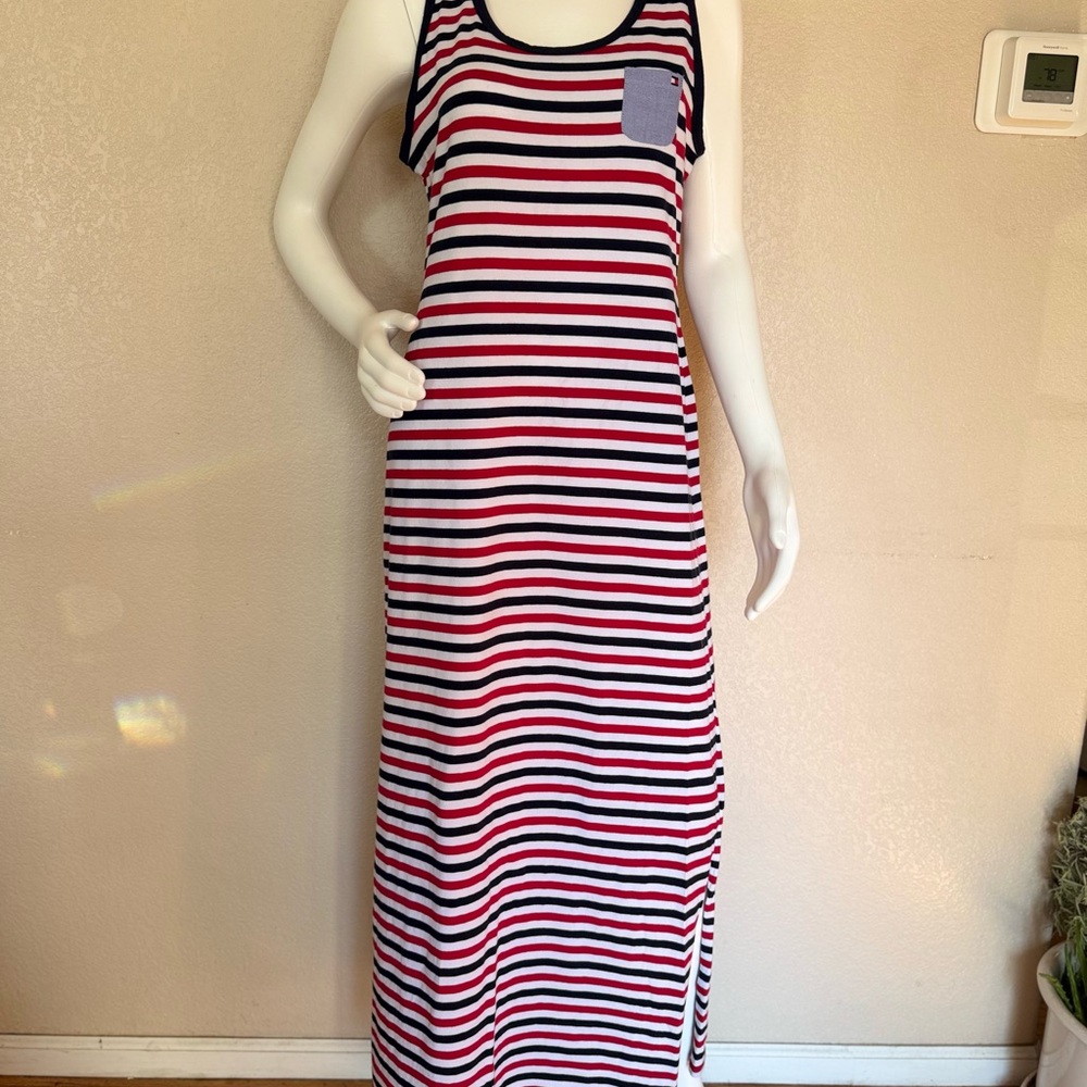 Tommy Hilfiger Sleeveless Maxi Dress Size M